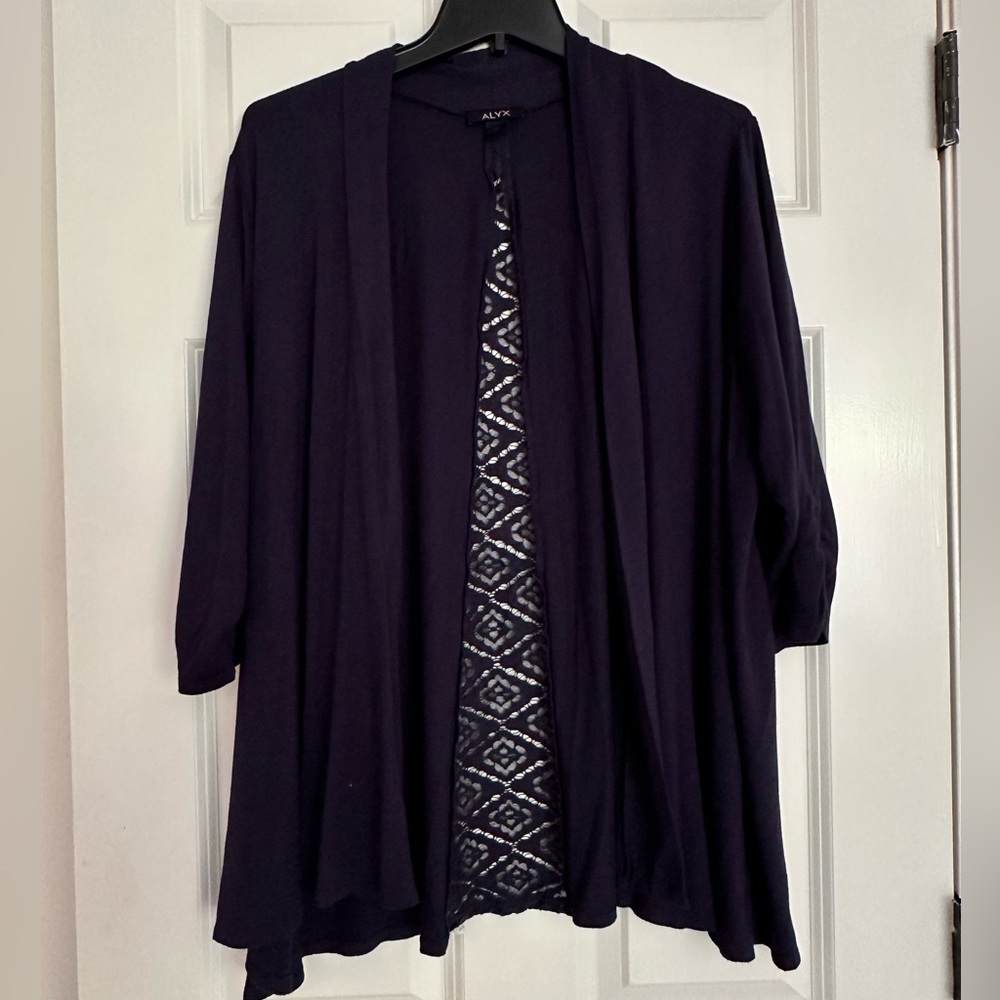 Alyx Woman’s Navy Blue Cardigan size 2X